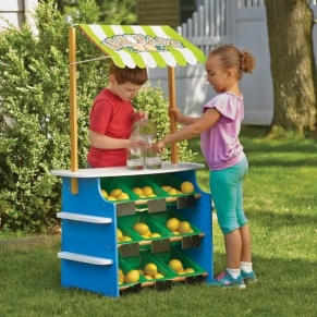 Melissa and Doug - Дървен щанд 2 в 1 